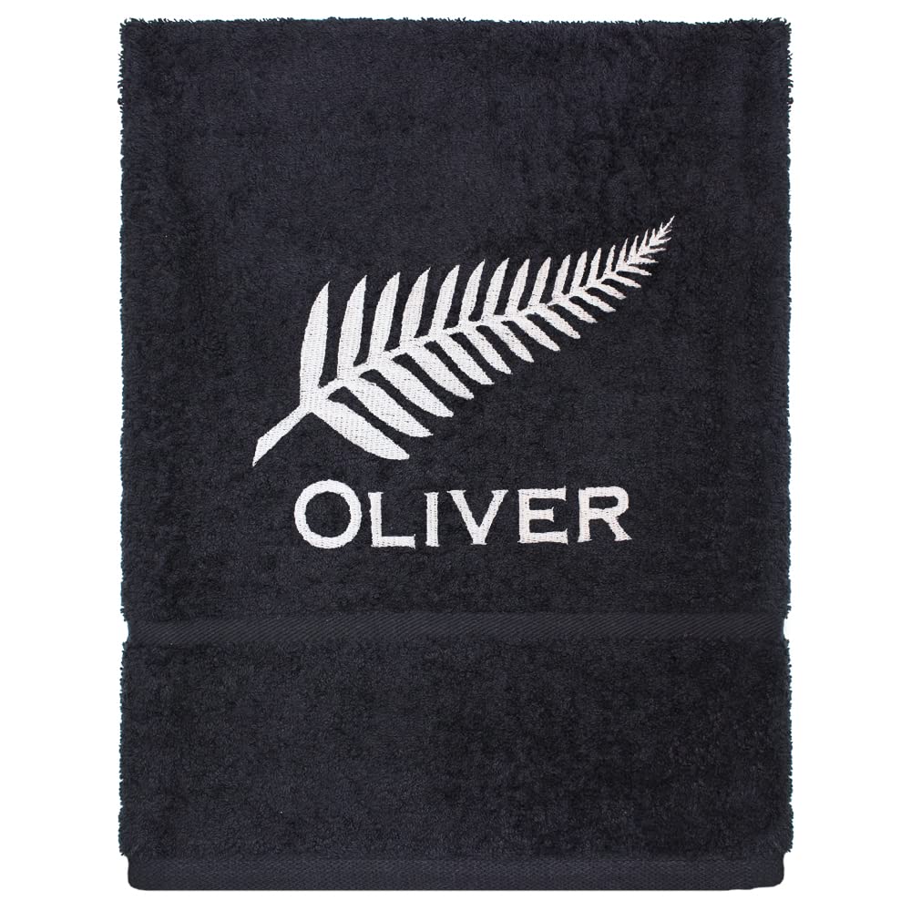 TeddyT's Personalised Rugby Nations Super Absorbent Hand Towel (New Zealand)