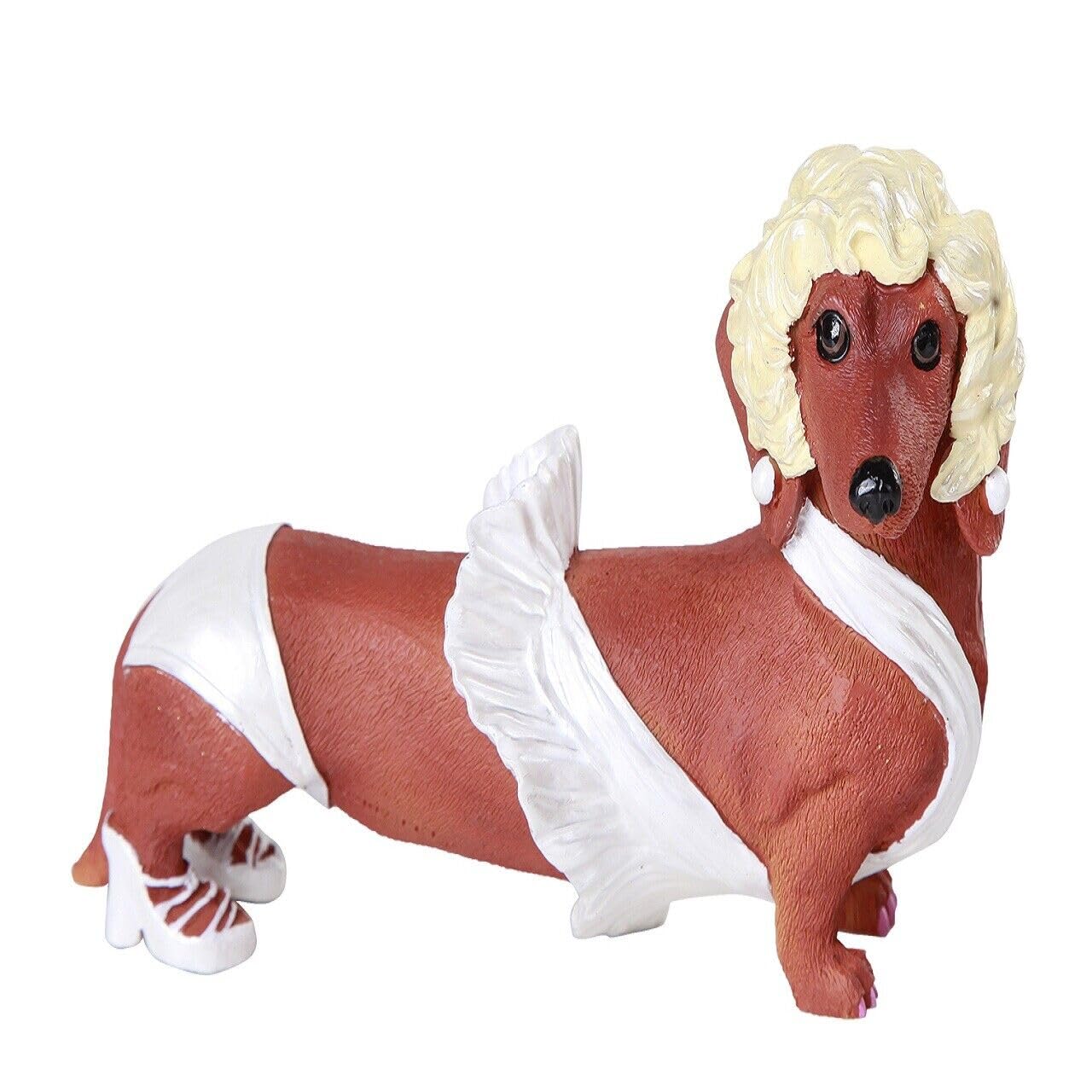 Adorabile Set Di 2 Agitatore E Saliera A Tema Elvis Con Bassotti | Ceramica Per Cucina E Regali