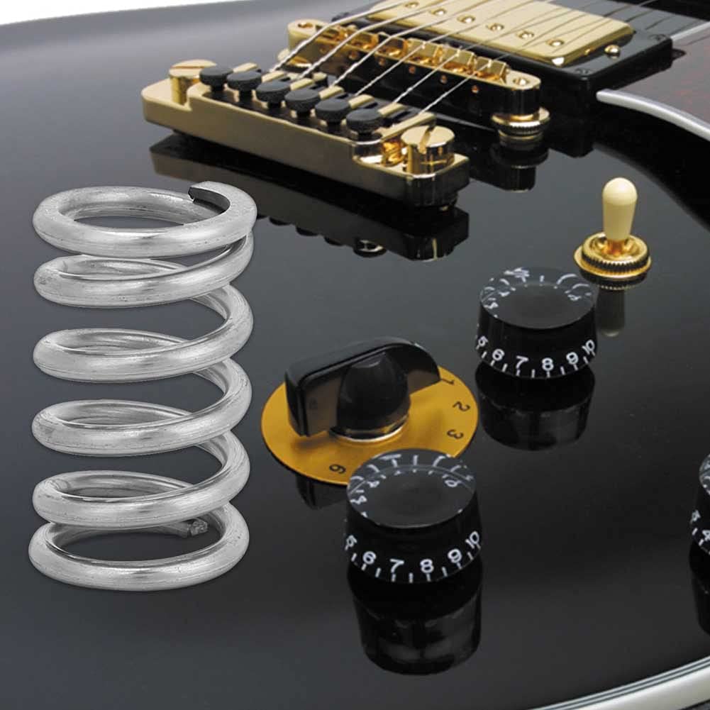 Bigsby Spring,Tremolo Bridge Tension, for Bigsby Electric Bass Guitar Spring Parts Accessories (Silver) (Silver)