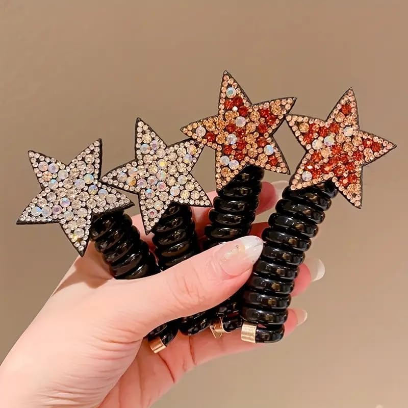 See full amazon price history chart for Hivata Spiral Rope Telephone Wire Korean Hair Rubber Bands (Pack of 4pc) Elastic for Girls Kids Braided Spiral Hair Ties Cute Cartoon Ponytail Maker Phone Cord Hair Accessories for Girls Black Color Hivata Spiral Rope Telephone Wire Korean Hair Rubber Bands (Pack of 4pc) Elastic for Girls Kids Braided Spiral Hair Ties Cute Cartoon Ponytail Maker Phone Cord Hair Accessories for Girls Black Color (B0D6C4WSZD) Amazon Price History, Amazon Price Tracker
