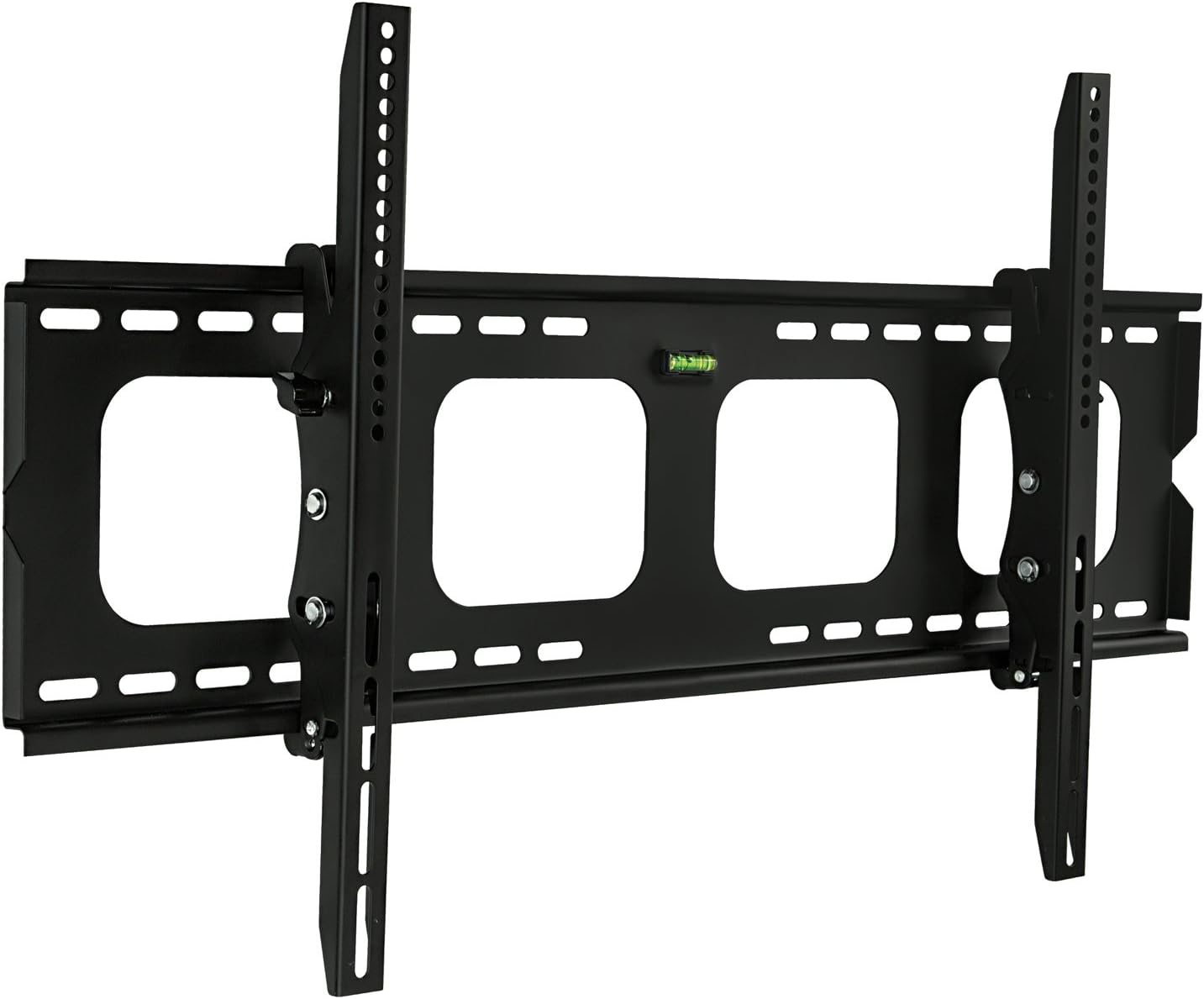 Mount-It! MI-303L Premium Tilting TV Wall Mount Bracket for 40 - 70 inch LCD, LED, or Plasma Flat Screen TV - Super-strength Load Capacity 220 lbs - 15 Degree Tilt Mechanism Up & Down, Max VESA 850x450 with FREE 6 ft HDMI cable