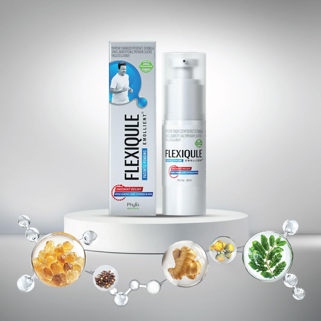 AlchemLife FlexiQule Emollient TM Natural Care for Joint Stiffness and Pain