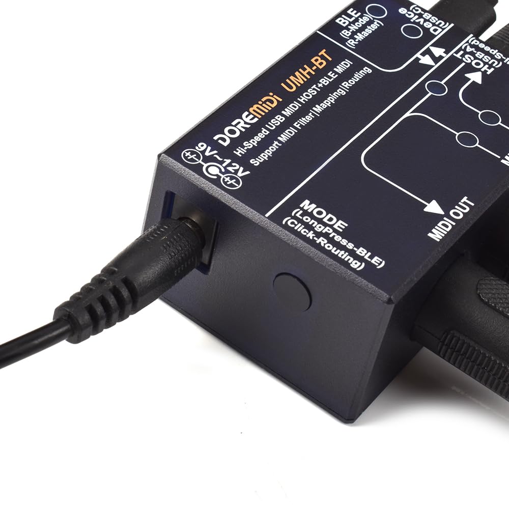 USB HOST BT BLE MIDI de alta velocidad, función USB 2.0, puerto host USB portátil Bluetooth USB MIDI HOST USB-C (UMH-BT)