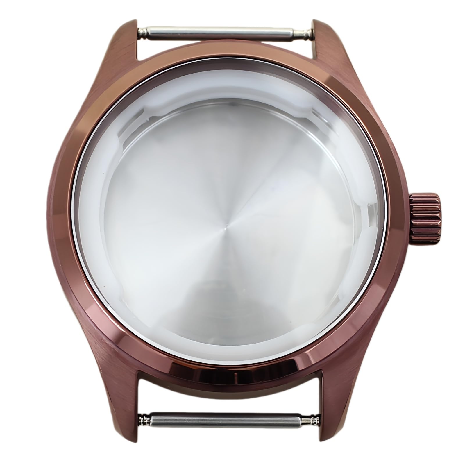 40mm Stainless Steel Watch Case Large 33.6mm Dial Watch Modification Kit for IWC Pilot's