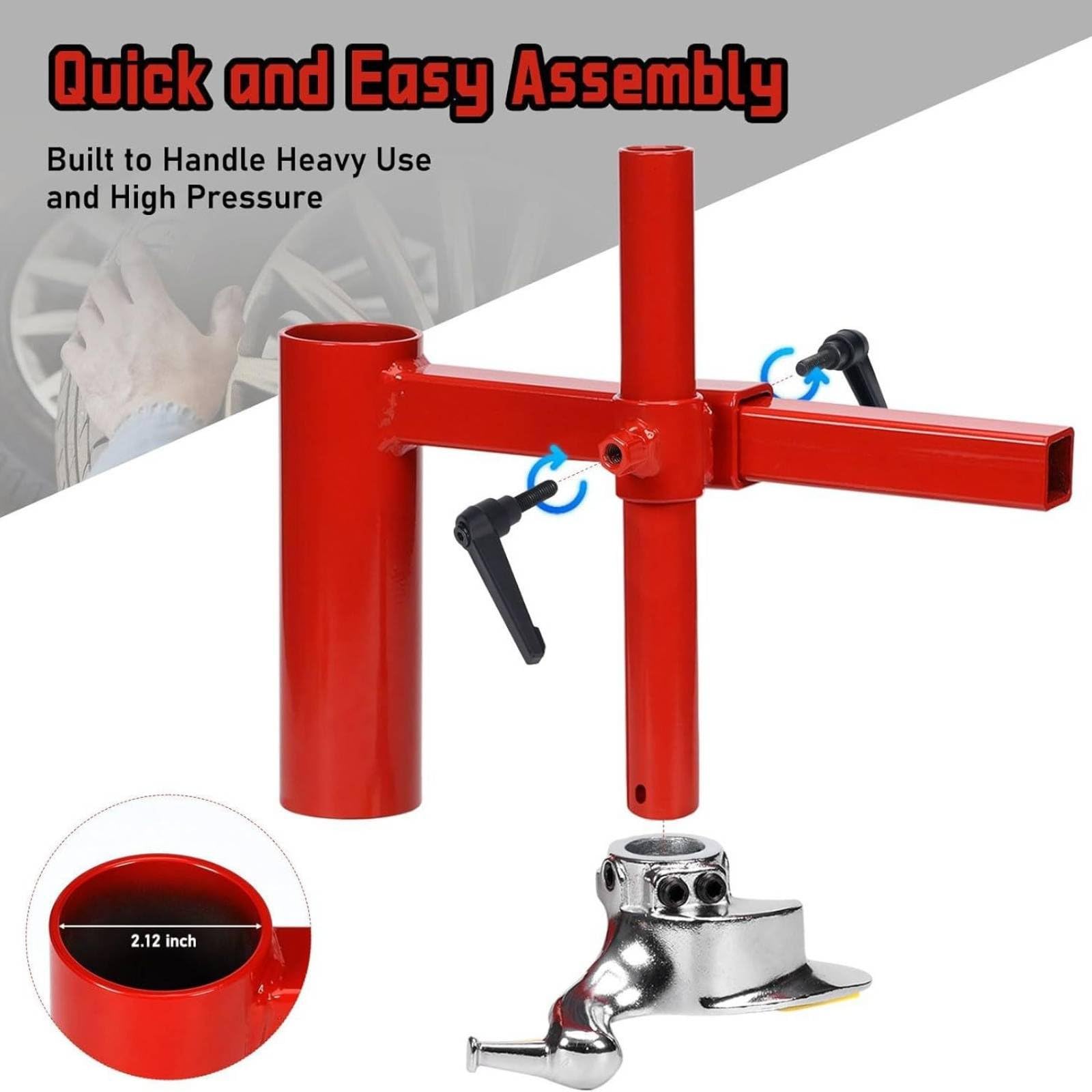 Chiave per Cambio Pneumatici Chiave Smontagomme Leva Smontaggio Attrezzo Smontaggio in Acciaio Fuso Antigraffio Ergonomica Adatta per Officine Domestiche Garage Manutenzione Fai da Te