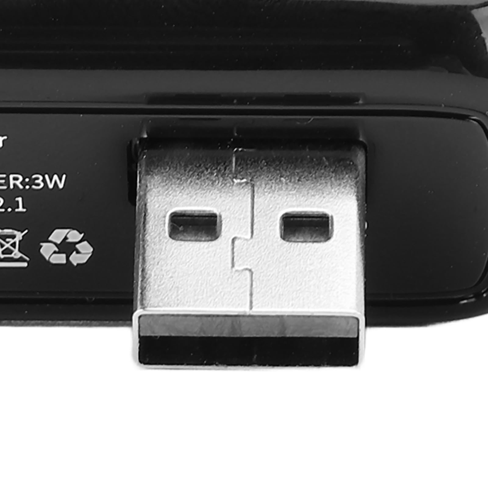 Adaptador inalámbrico para automóvil Convierte con cable Conexión automática inalámbrica Luz ambiental RGB Adaptador inalámbrico automático Operación fácil para autos 2016 IOS 10+ (Puerto tipo C)