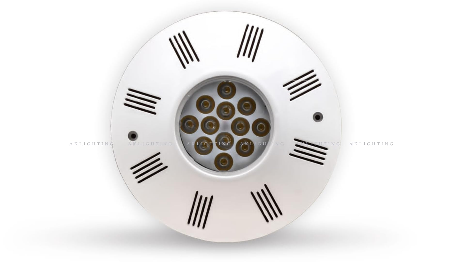 A K Lighting 9" Dia 40 mm Thickness 12 watt lence Model abs Body Swimming Pool Light | Underwater Waterproof Wall Mounted Swimming Pool Light (Green)-image-34
