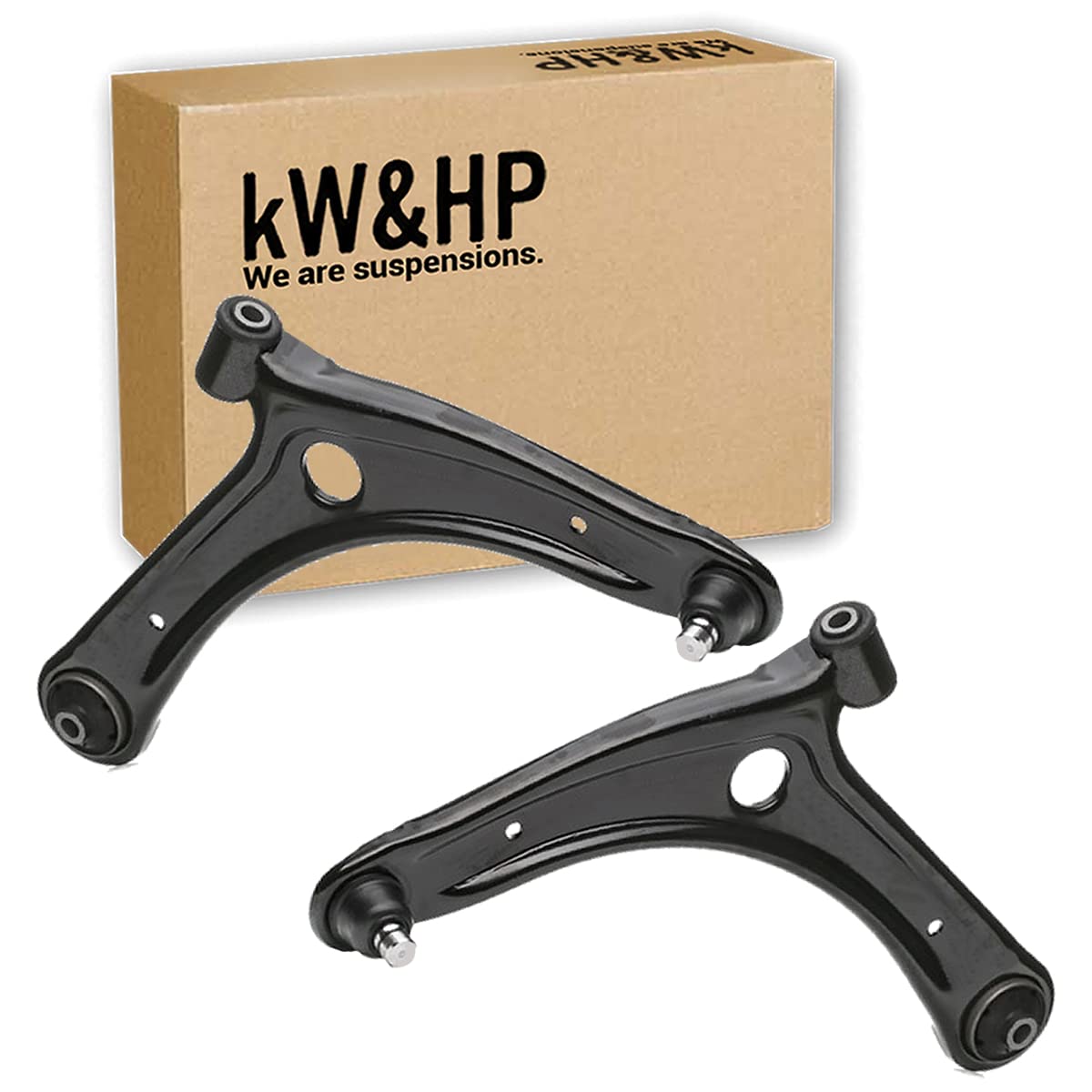 COPPIA BRACCI BRACCETTI OSCILLANTI TRAPEZI SOSPENSIONE ANTERIORI PER CALIBER, COMPASS (MK49)