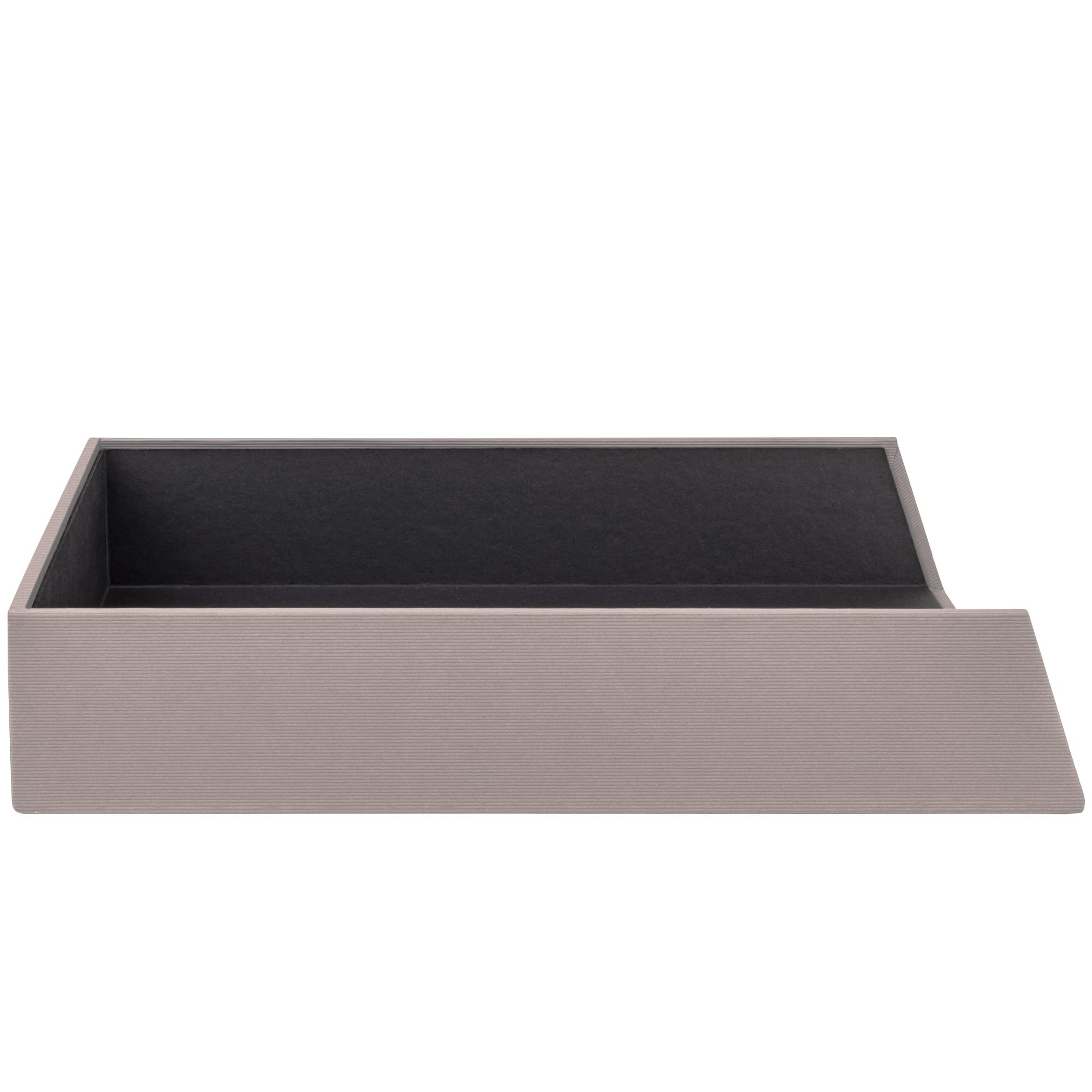 Rössler - S.O.H.O. Koszyk na listy A4, 4 szt., 32 x 26 x 6 cm, Taupe | Półki do układania w stosy, organizery na listy, dokumenty, akta i do porządkowania biurka