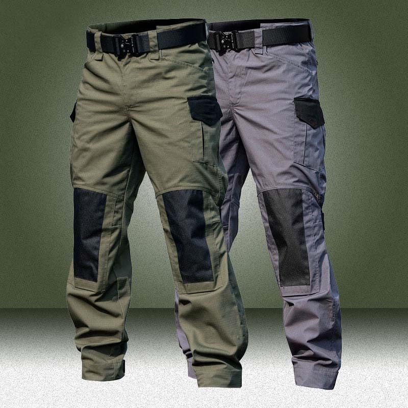 Pantalon tactique multi-poches résistant et indéchirable
