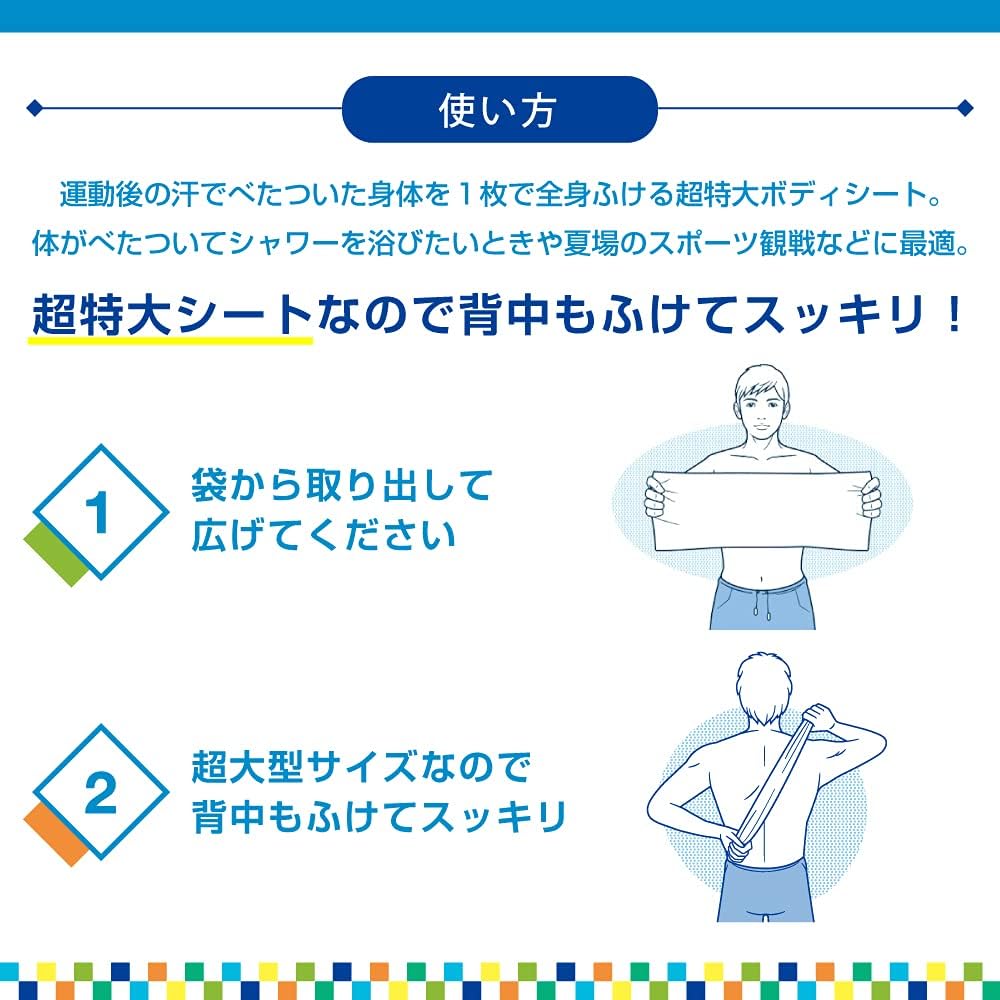 Amazon | 【まとめ】Hisamitsu リフレッシュボディシート 5本入×3個 超