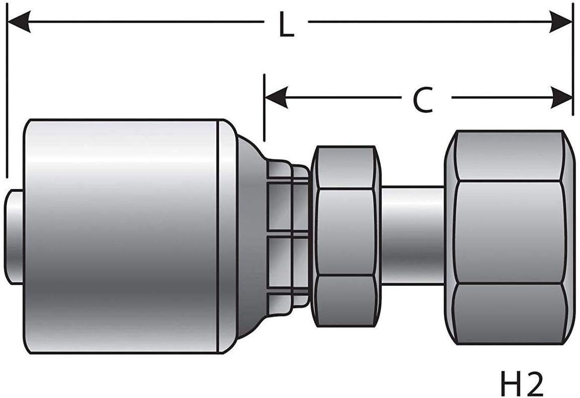 Gates G25645-1222 Coupling