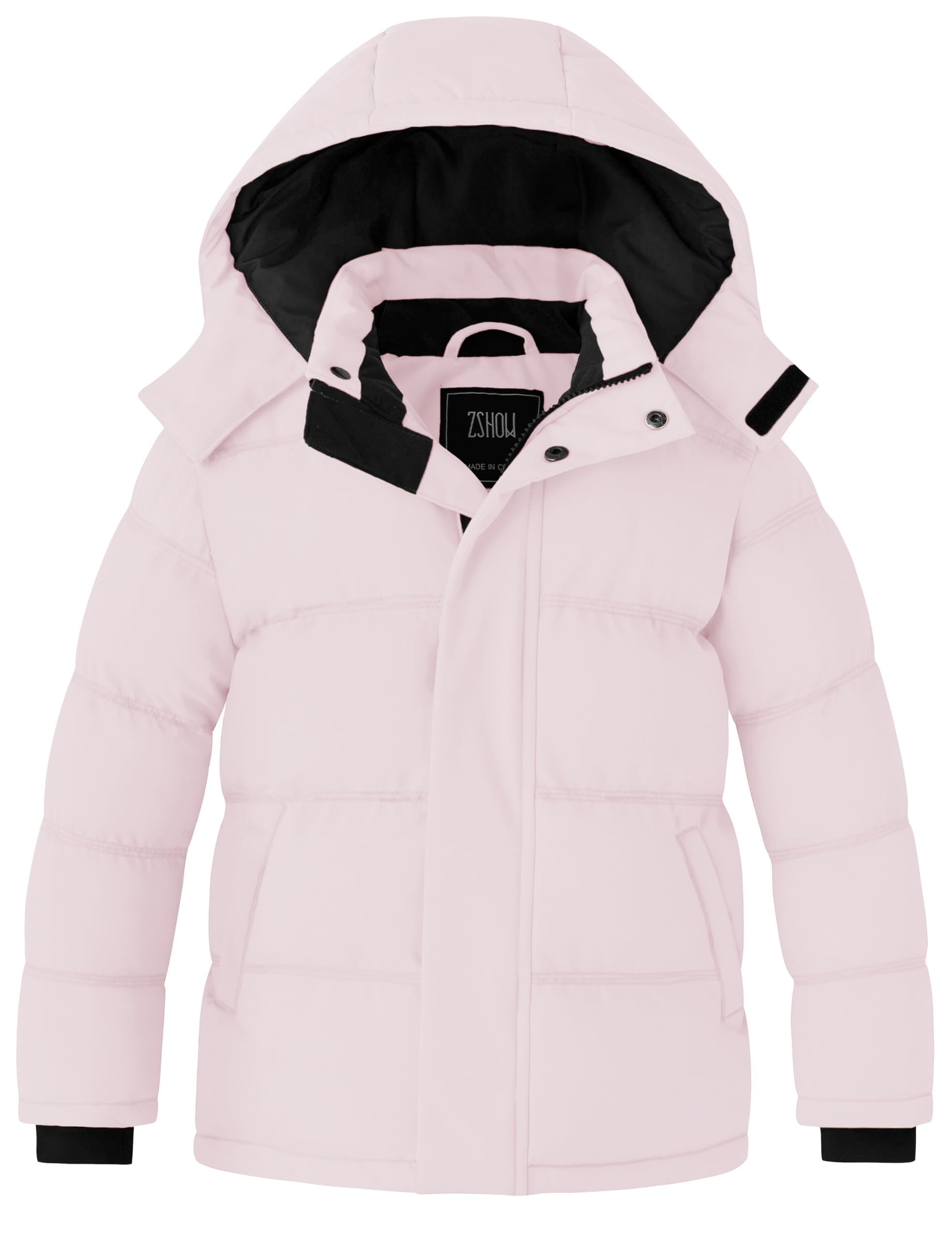 ZSHOW Girl's Winter Coats Waterproof Puffer Jacket Outerwear Winter Jacket