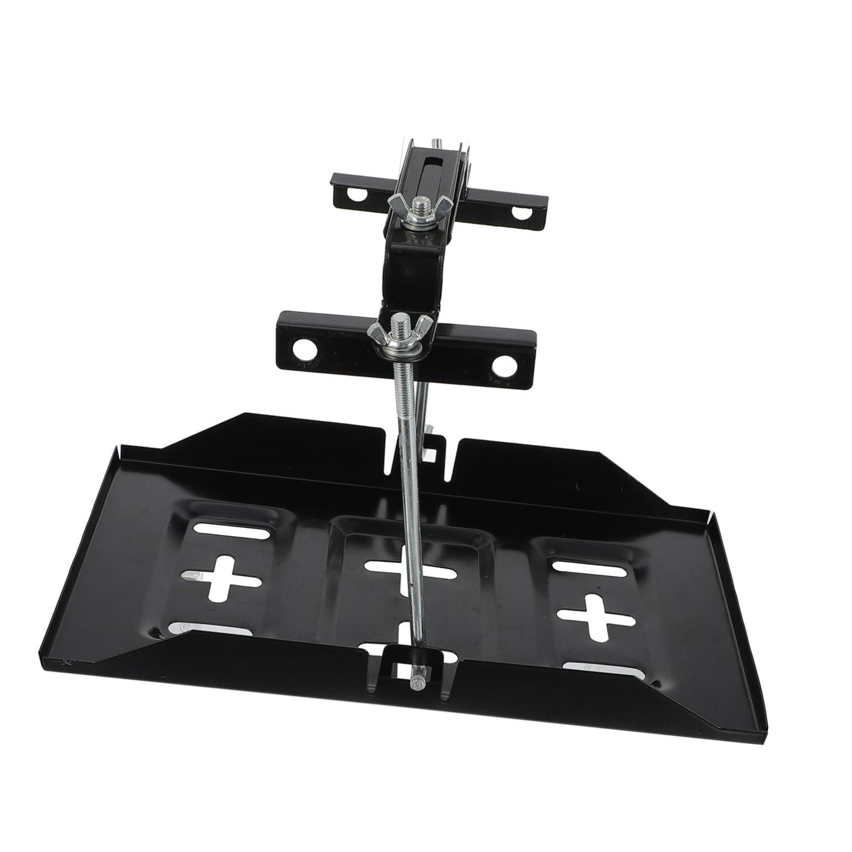 Support Batterie Voiture Fixation Résistante et Antirouille Maintien Sécurisé pour Batterie Auto Montage Facile Matériau Écologique