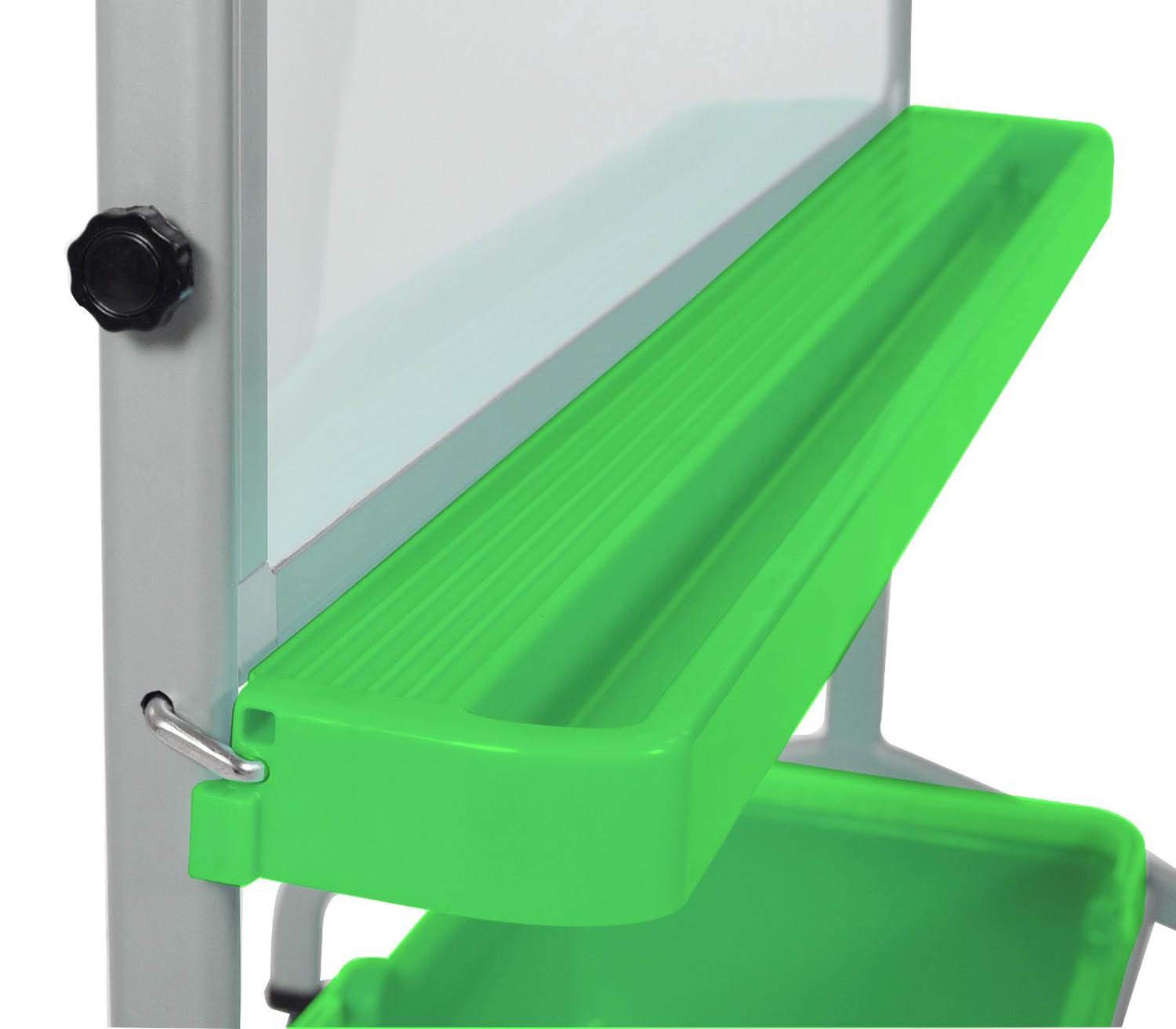 Offex Rolling School Classroom Double Sided Whiteboard Chart