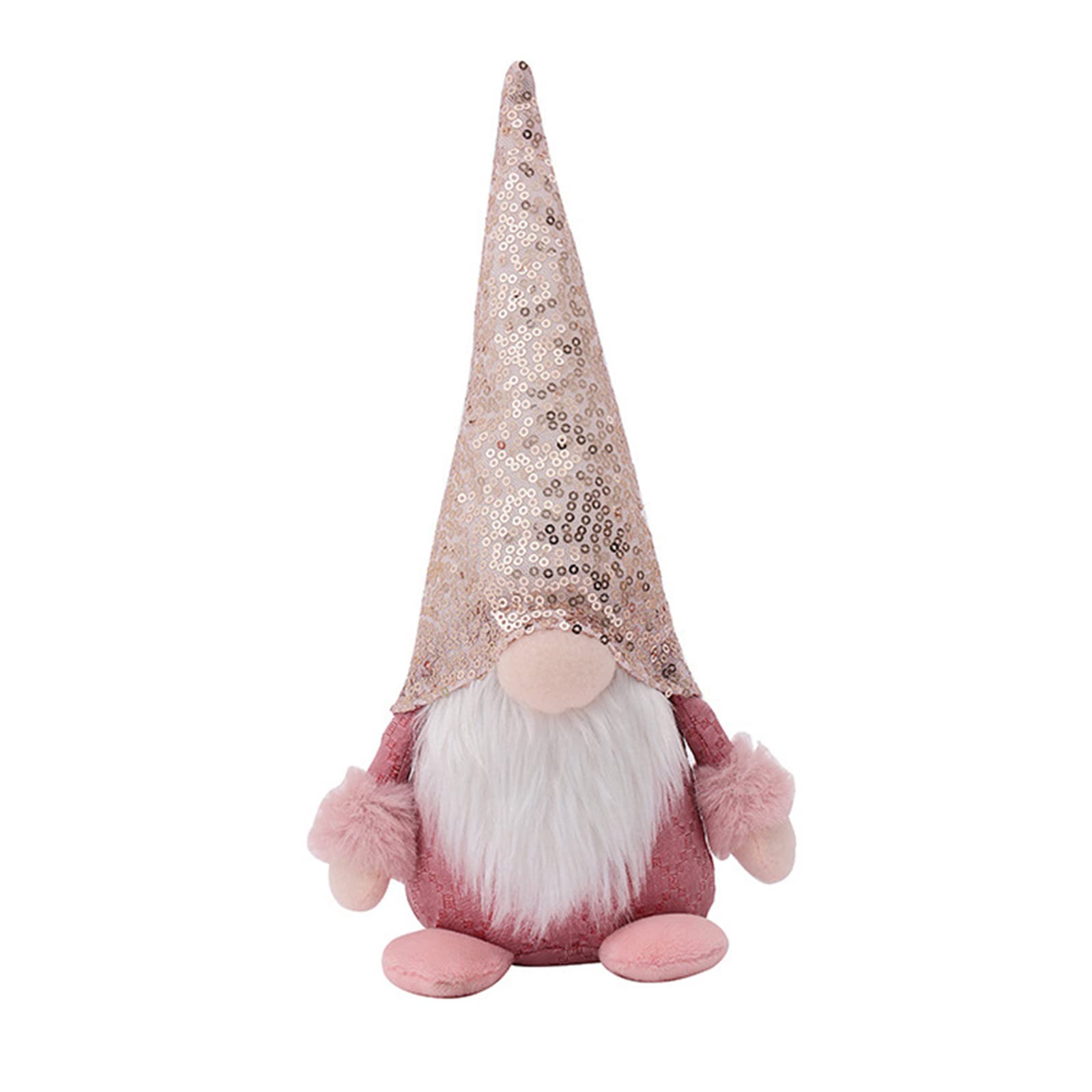Tsophreniq Gnomes Christmas Decoration Swedish Tomtes Santa Scandinavian Figurine Plush Ornaments for Kitchen Shelf Swedish Indoor