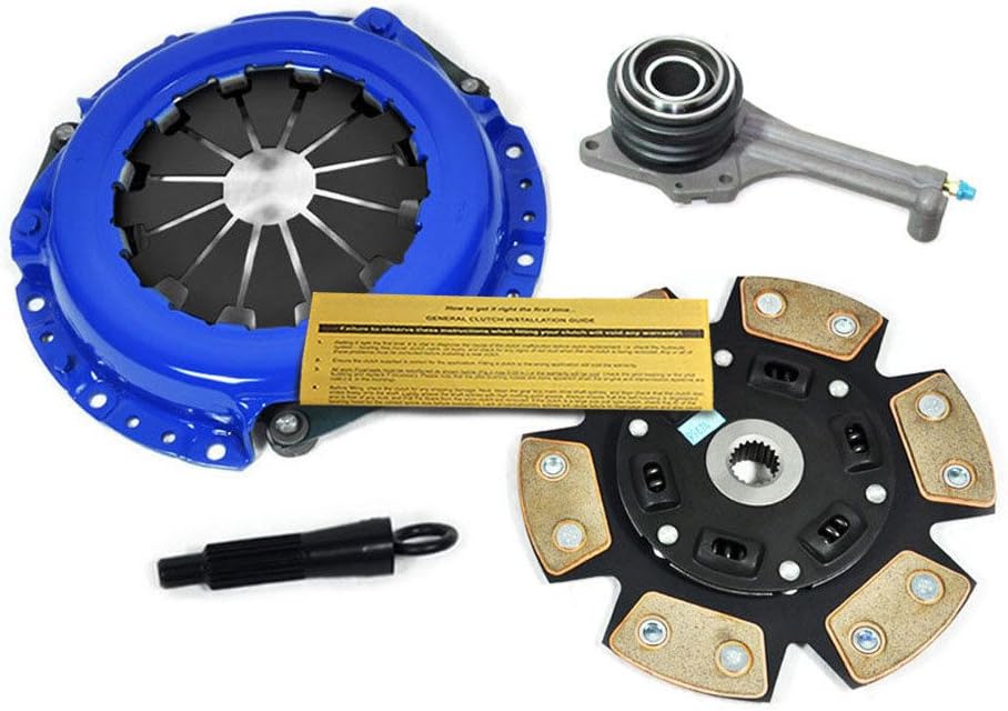 EFT STAGE 3 HD CLUTCH KIT & SLAVE CYL WORKS WITH 02-03 MITSUBISHI LANCER ES LS OZ RALLY 2.0L