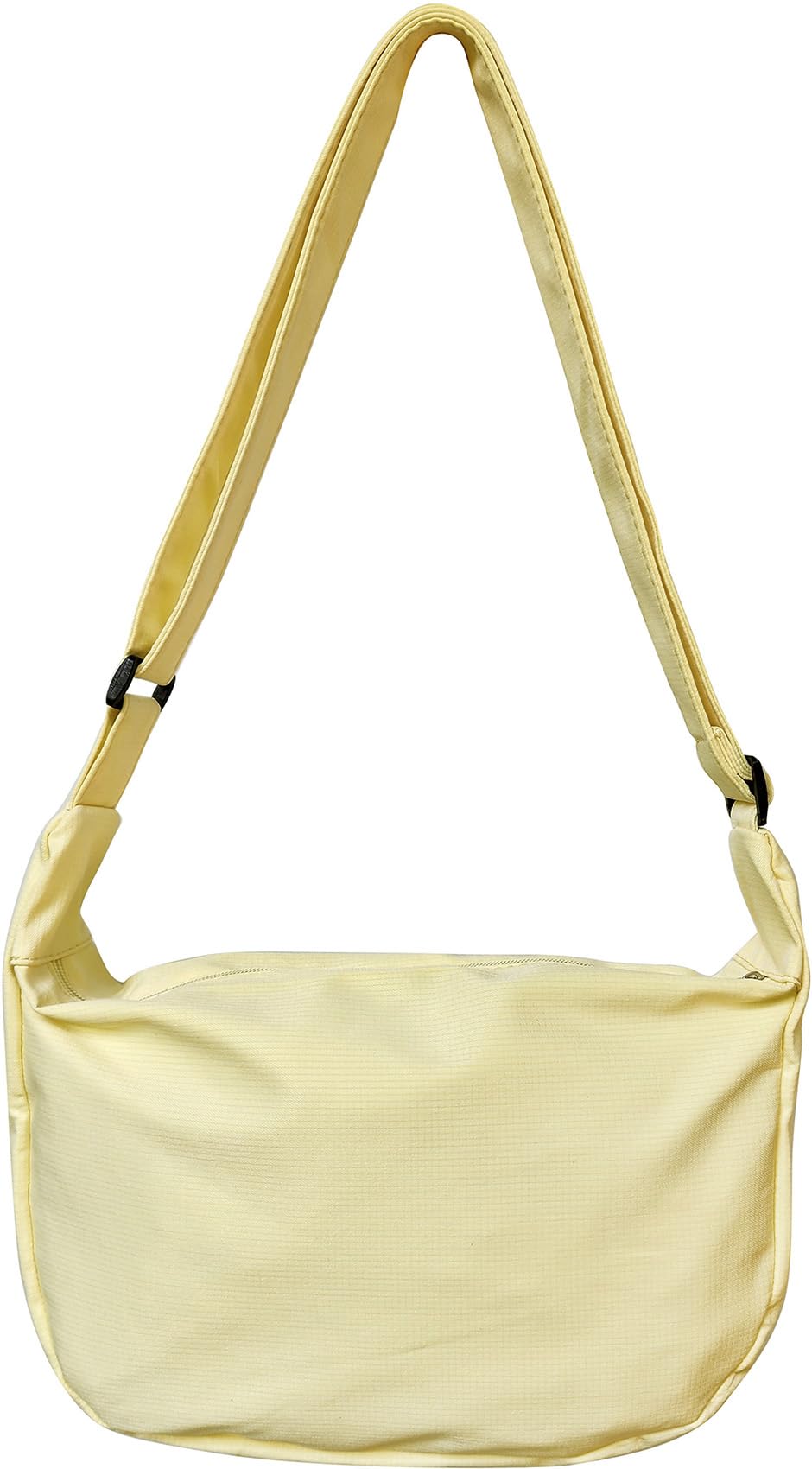 Bijoux de JaPastel Half Moon Crescent Bag Small Sling Crossbody Adjustable Shoulder Handbag with Petite Coin Purse Hanging