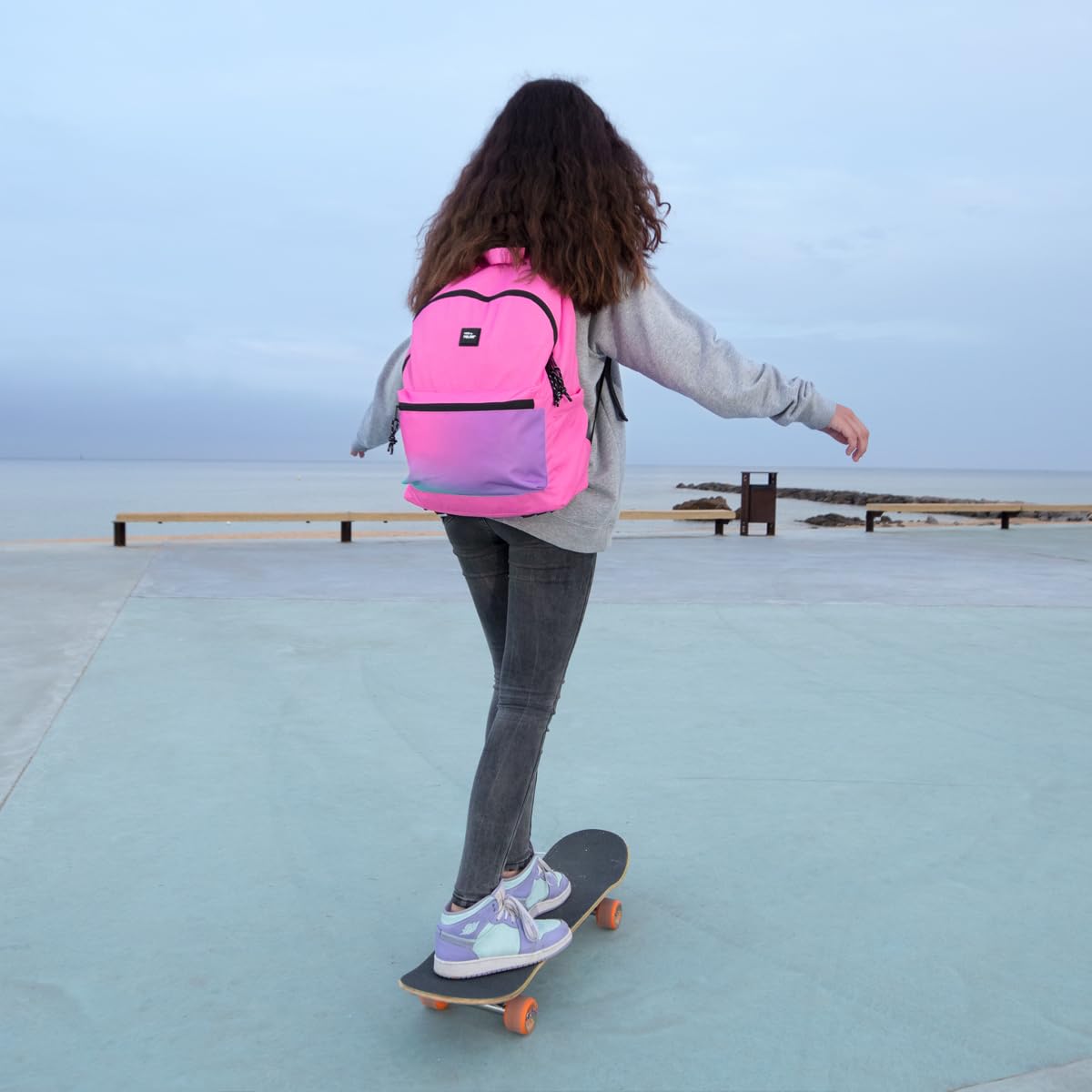 Mochila urbana clásica Sunset, rosa MILAN®