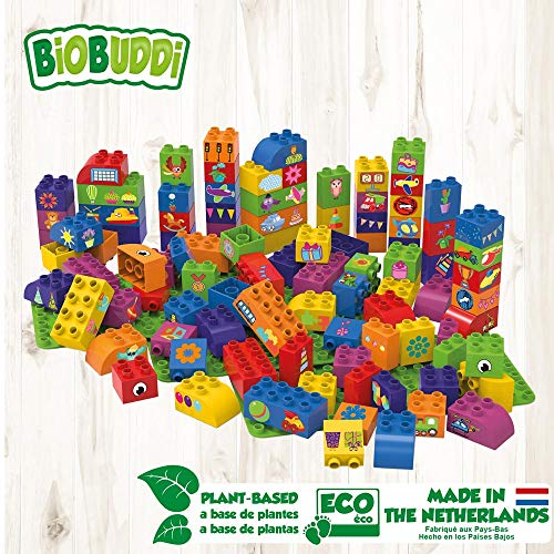 BiOBUDDi BB-0010 - Lernbausteine, biologische Bausteine zum Stecken, kompatibel zu anderen Marken, hergestellt aus Bio… – Bild 5