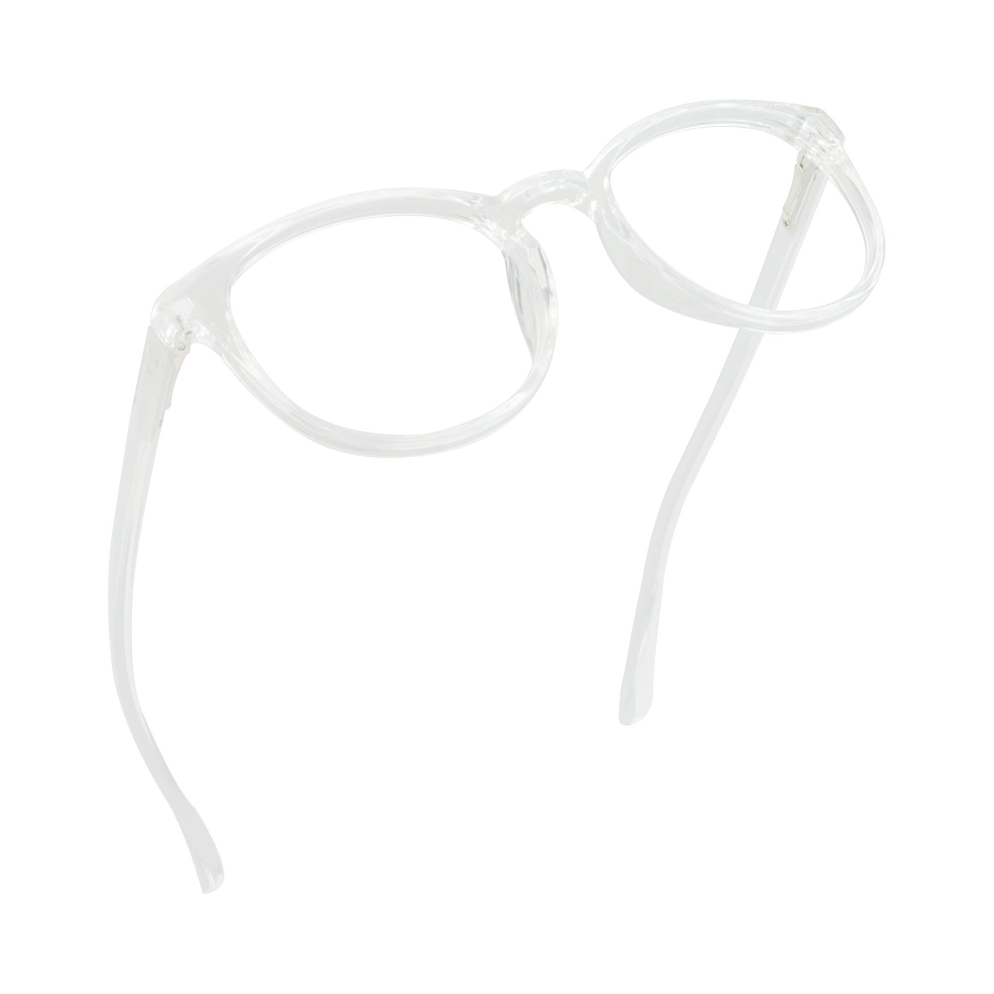 LifeArt Blue Light Blocking Glasses, Anti Eyestrain, Computer Reading Glasses with Spring Hinge, Gaming Glasses, TV Glasses for Women Men, Anti Glare