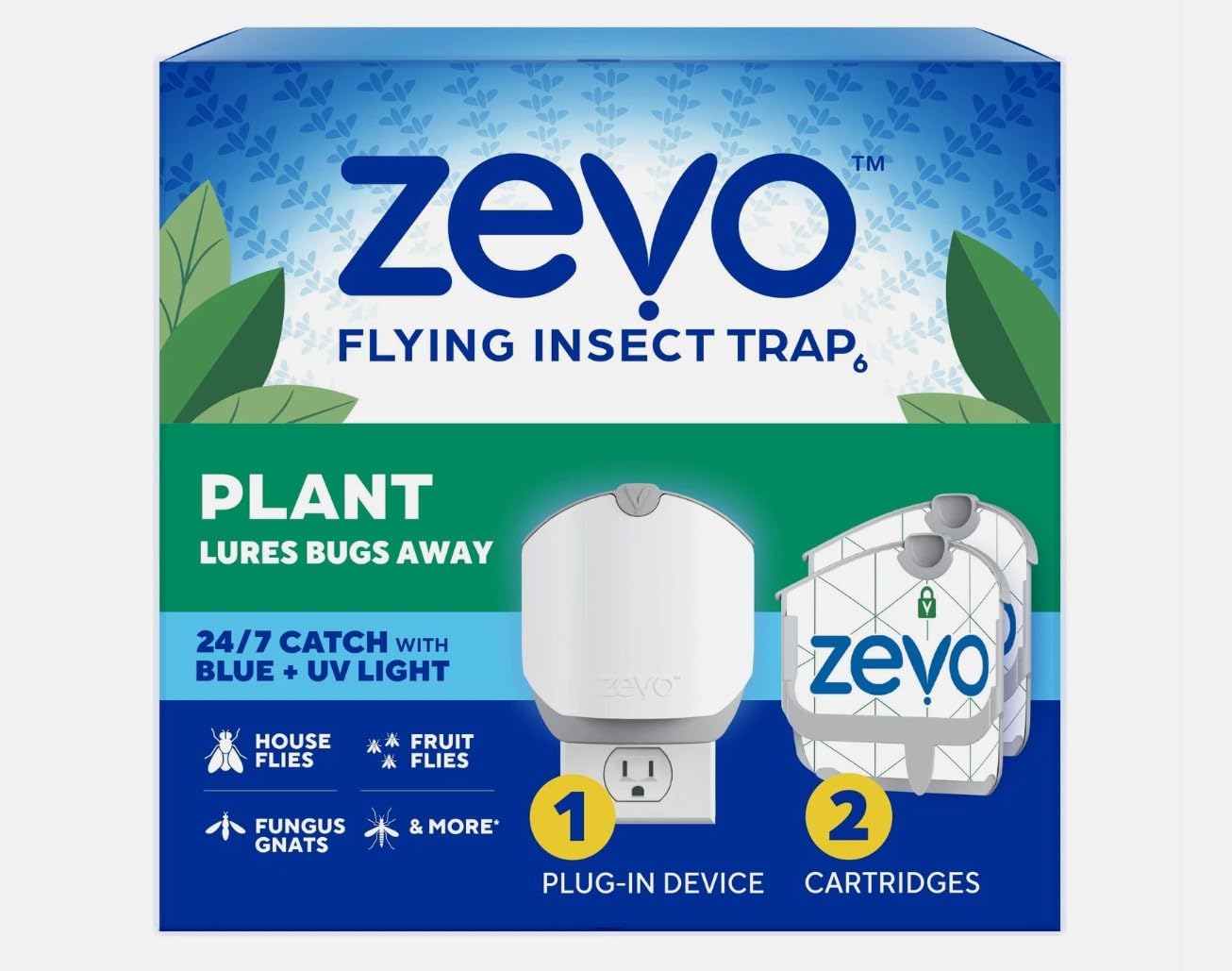 Piège à insectes volants Zevo pour protéger votre cuisine des moucherons