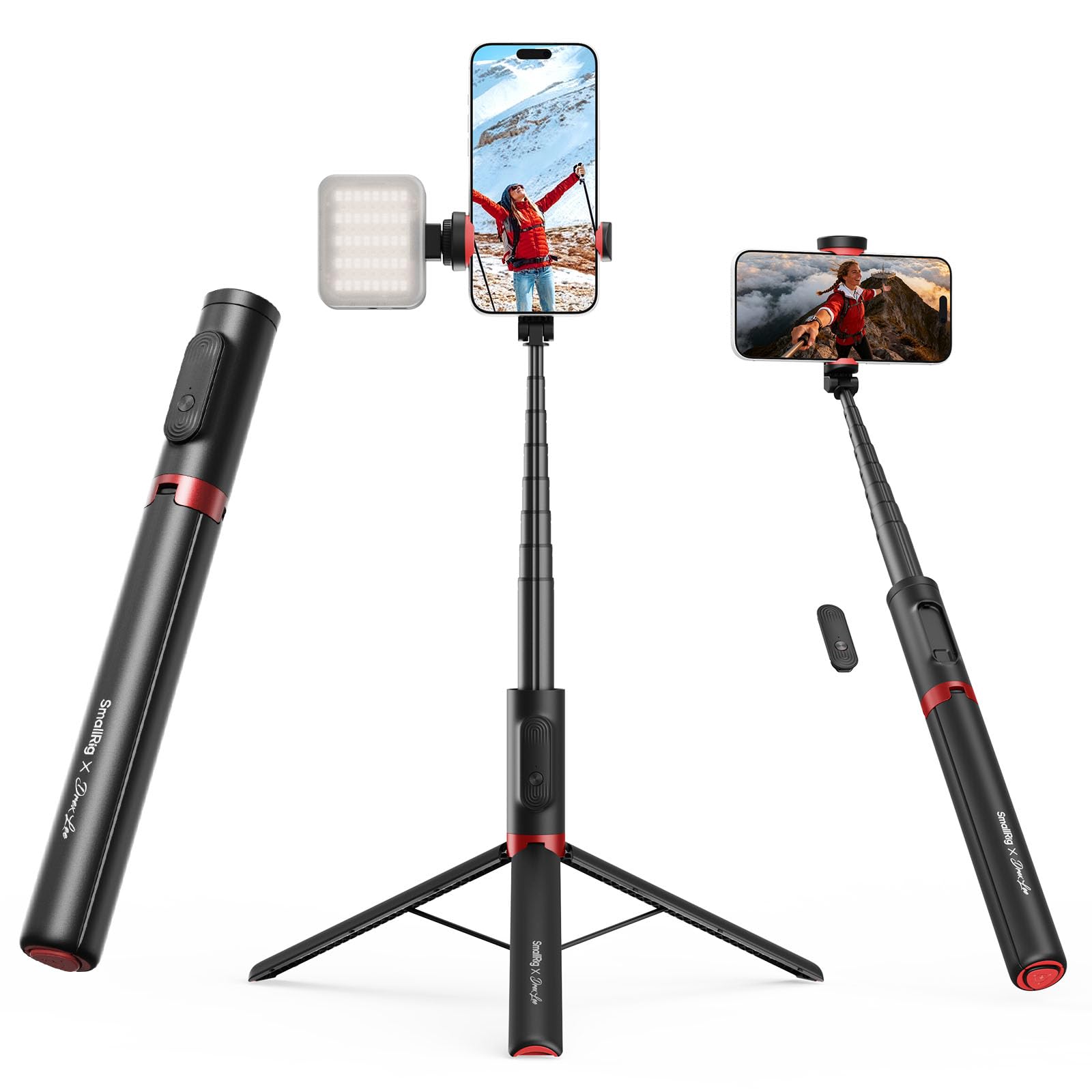 Amazon.com: SmallRig x Drex Lee Boom Selfie Stick ST30 Lite, 57.9
