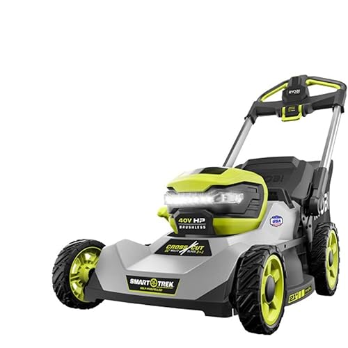 40V HP Brushless 21 in. Cordless Battery Walk Behind Dual-Blade Self-Propelled Mower with (2) 6.0 Ah Batteries & Charger