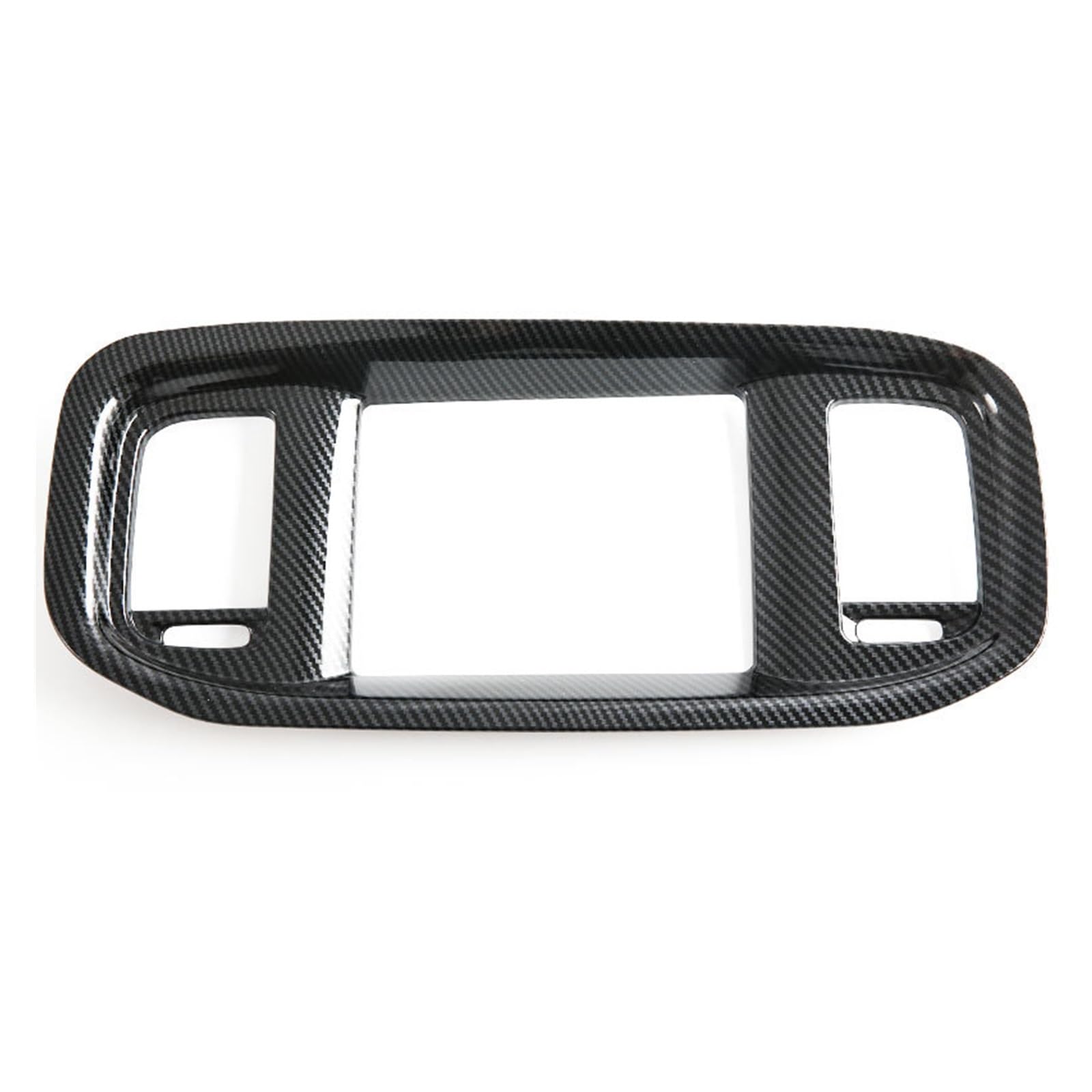 QBKGMEWCA Center Console Air Vent Trim Navigations Bezel Interior Modification Compatible for Dodge Charger 2016–2022