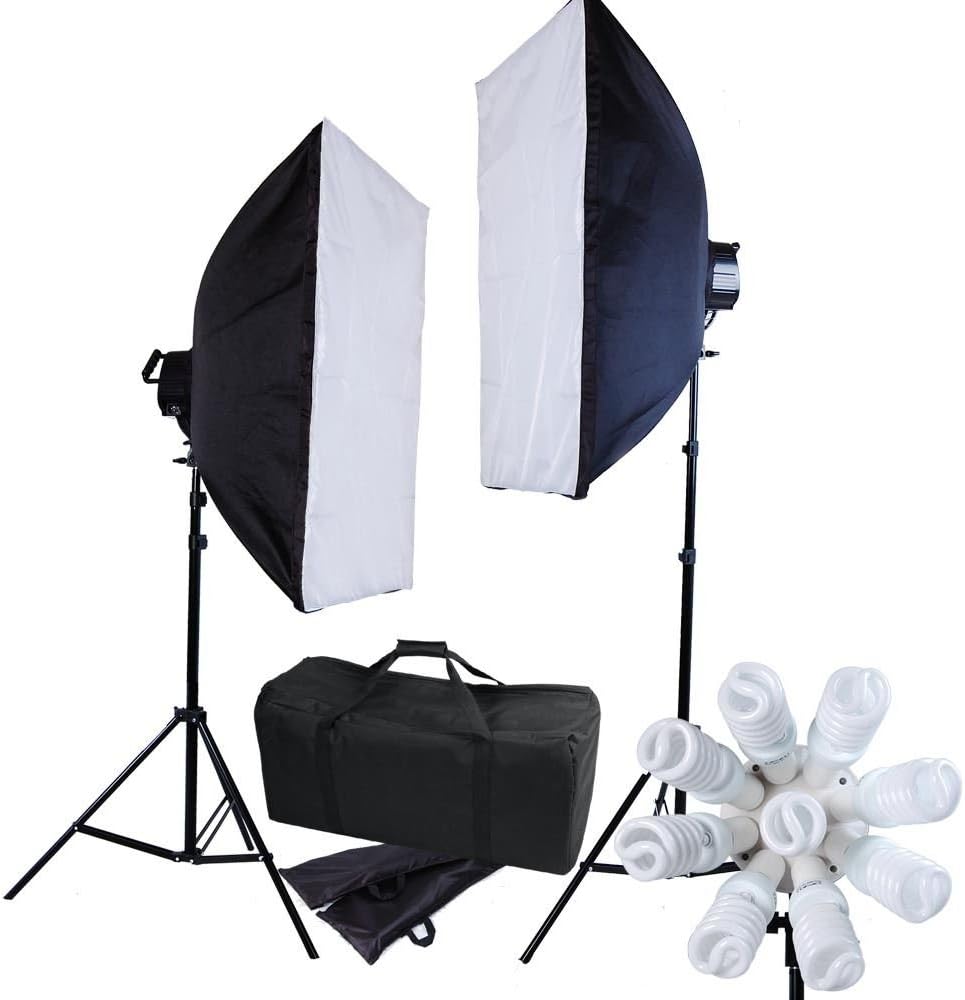 18 Continuous Light 3600w Photo Studio Softbox Lighting