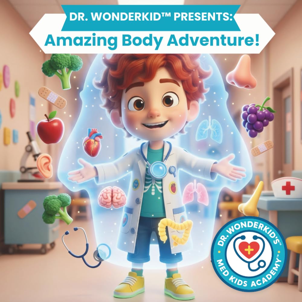 Dr. WonderKid Presents: Amazing Body Adventure: A Fun Science & Health Adventure for Kids (Med Kids Academy: Amazing Body Adventures)
