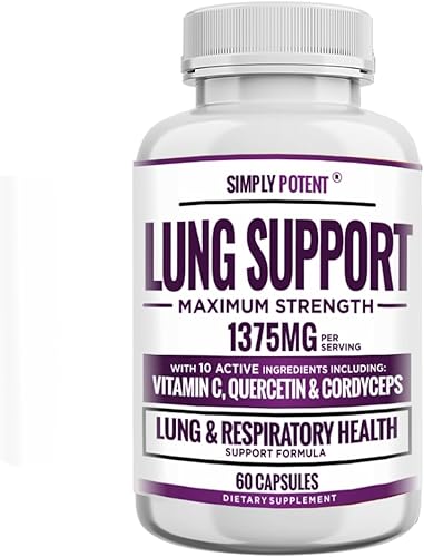 Miniatura 4 de Suplemento de apoyo pulmonar para limpieza y desintoxicación pulmonar, fórmula integral - Quercetina con ortiga bromelina vitamina C K2 y 500 mg
