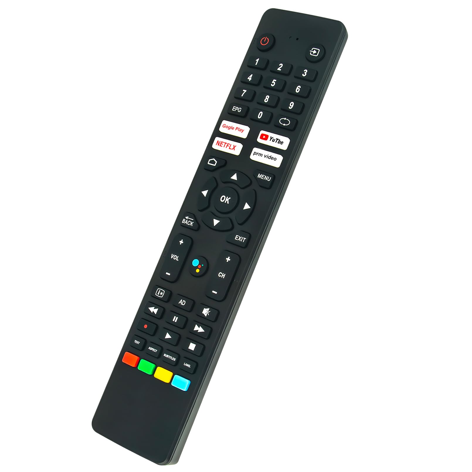 BT-VoiceRC-20-1 - Telecomando di ricambio per Smart TV Sharp con funzione vocale