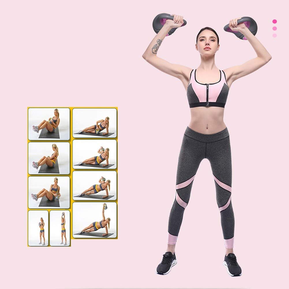 Kettlebells AGYH Kunststoff, Profi StrengthTraining Ausrüstung, Haus Und Fitnessgeräte, Männer Und Frauen Abnehmen, 2kg / 3 Kg / 4 Kg / 6 Kg / 8kg / 10 Kg / 12 Kg / 14 Kg / 16 Kg / 18 Kg /