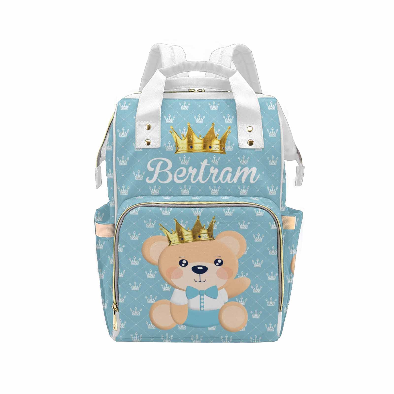Newcos Custom Name Diaper Bag Backpack Waterproof Nursing Baby Bags for Mom Personalized Nursing Mommy Daypack Nylon Waterproof Travel Backpack