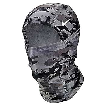 Nike Pro Therma-Fit Hyperwarm Hood, Balaclava (Grey Camo