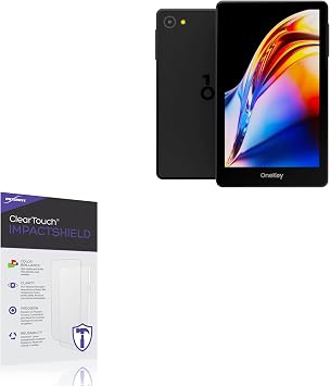 BoxWave Screen Protector Compatible with OneKey Pro - ClearTouch ImpactShield 2-Pack, Impenetrable Screen Protector Flexible Film