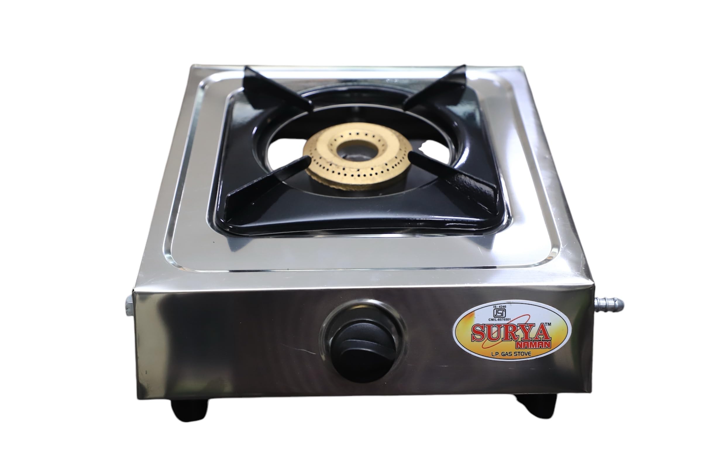 SURYA Naman 1 Burner Mini Portable Gas Stove,Stainless Steel Body,Zero Maintenance,ISI Approved (B0DFWW9G1M) Amazon Price History, Amazon Price Tracker