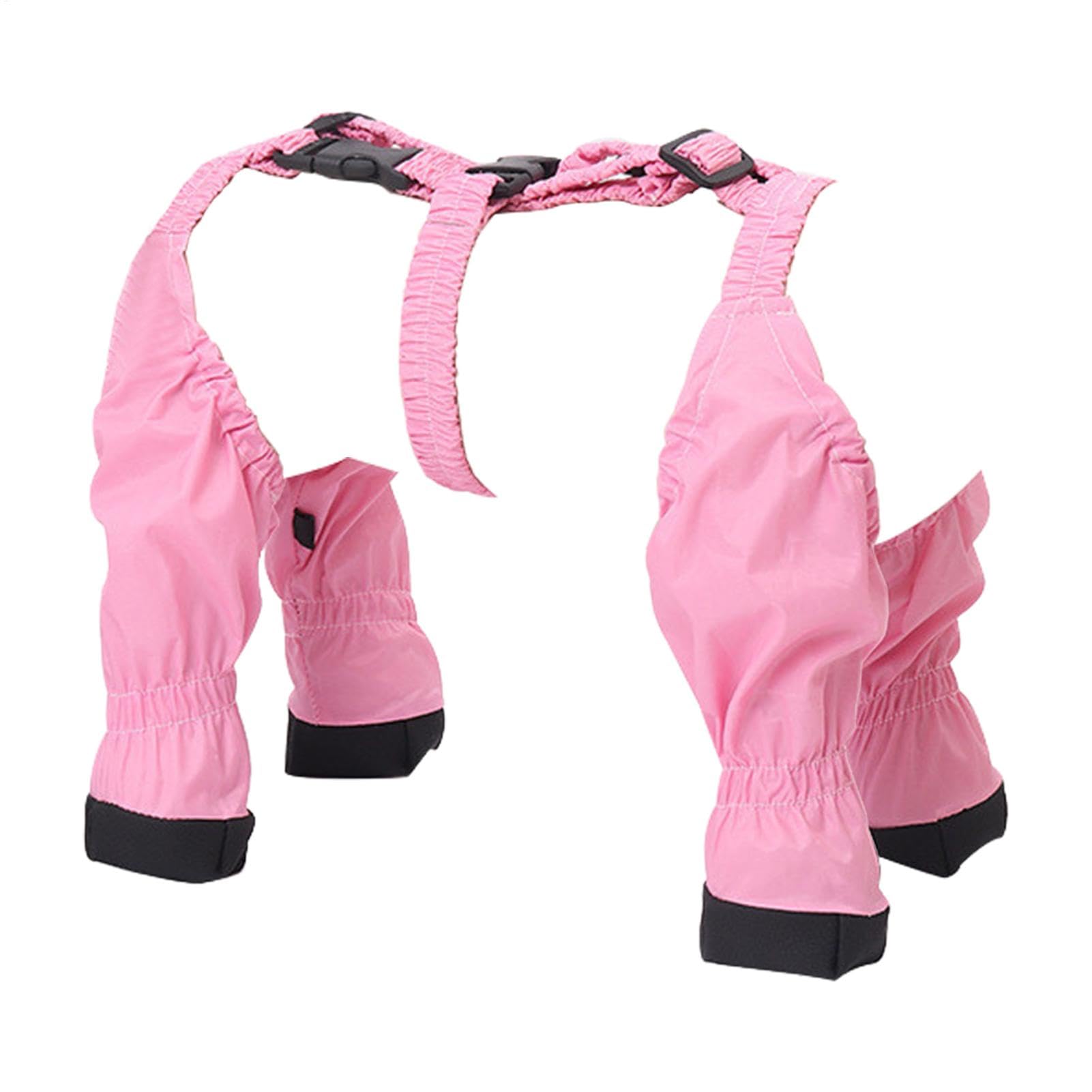 Chaussures pluie chien pour promenades hivernales et sorties par temps humide