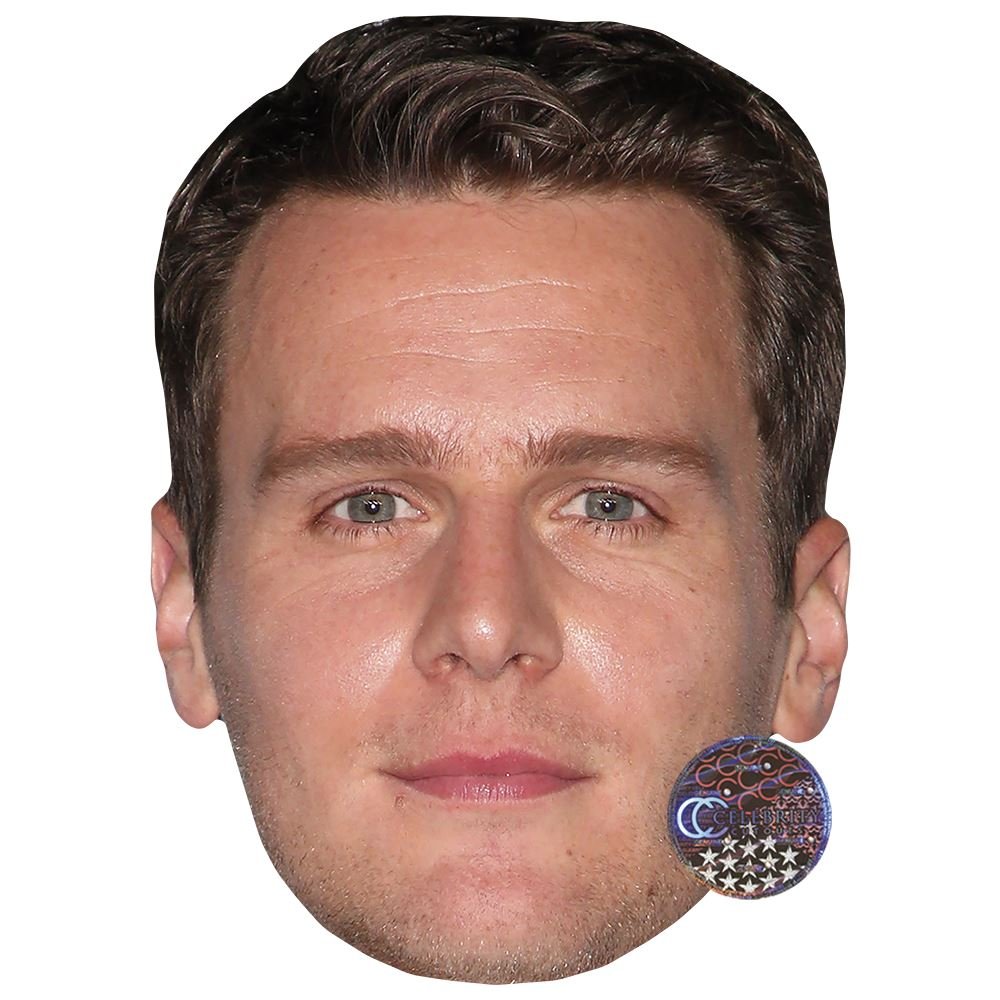 Jonathan Groff Celebrity Mask, Flat Card Face, Fancy Dress Mask