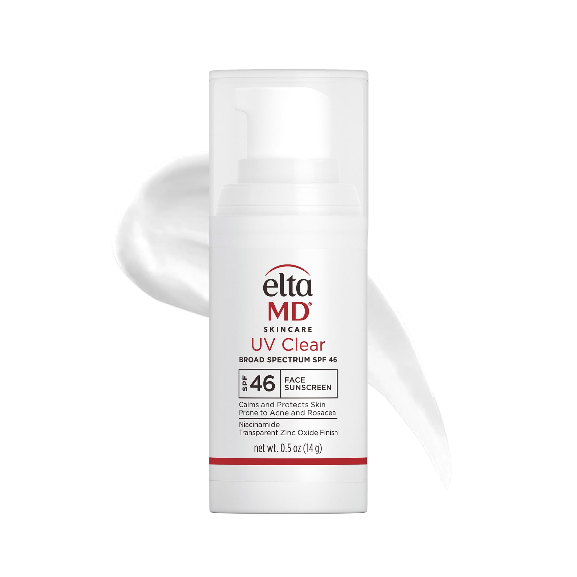 EltaMD UV Clear Face Sunscreen SPF 46, Oil-Free Sunscreen with Zinc Oxide, Dermatologist Recommended