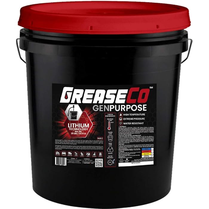 Buy General Purpose Lithium Grease Pail Tractor Trailer Axle Farm
