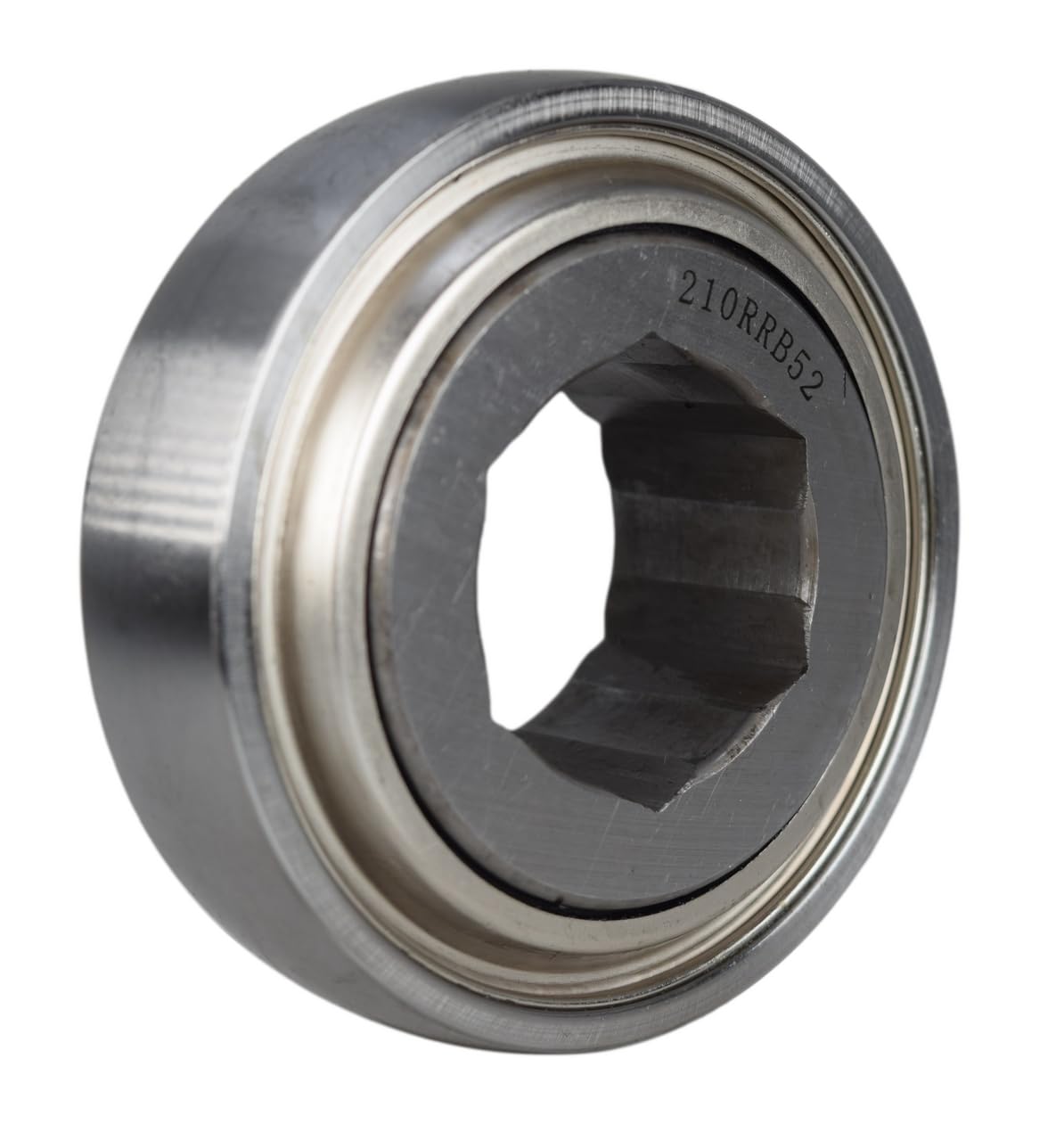 SpinCo 210RRB52 Insert Bearing for John Deere AFH205792 (Bearing Only); Fits 449, 459, 459SS, 459STD, 468, 468S, 469, 469PR, 469SS, 559, 559SS, 568, 569, 569PR, 569SS Baler; Peer: 210RRB52-SP1