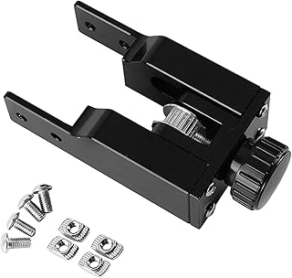 durable Fit For 3D Printer Accessories 2040 Aluminum Profile X-Axis Synchronous Belt Stretching Xy Axis Synchronous Belt Straightening Tension Wearable (Color : Black)