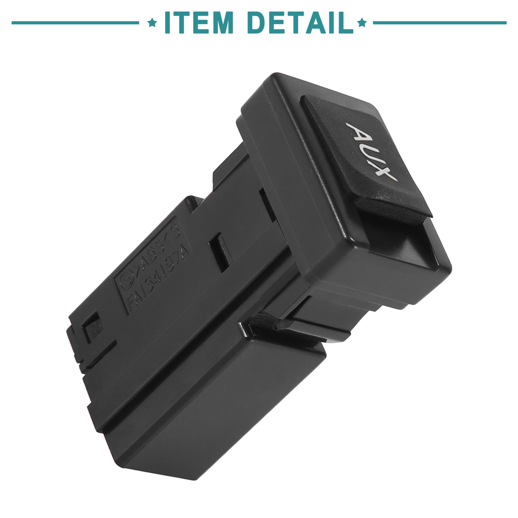 Eleven Guns Aux Port For Toyota - Replacement Jack For Camry, Highlander, Matrix, Venza (2008-2013)