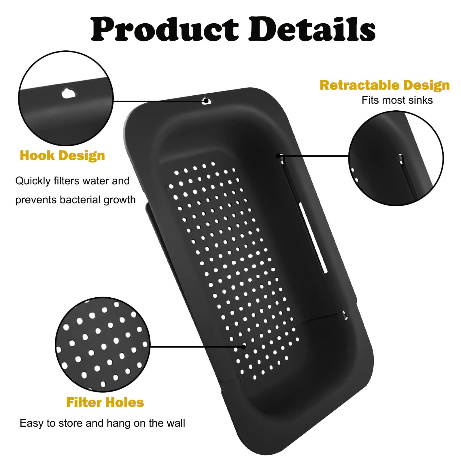 Universal Lavabo Colino Loerbchen, Cestello ø81 Mm, Hub Asta 8 X 38 Mm Fino A Max. 58 Mm Incl. Guarnizione ø43 Mm, Adatto Per Lavello Cucina Con Lavabo Equivalente, 3 1/2 Pollici - Foto 12