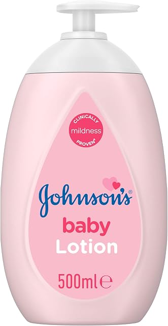 Johnson's Baby Lotion 500ml  Gentle and Mild for Delicate Skin and Everyday Use  24h Moisturisation