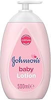 JOHNSON'S Baby Lotion 500ml – Gentle and Mild for Delicate Skin and Everyday Use – 24h Moisturisation