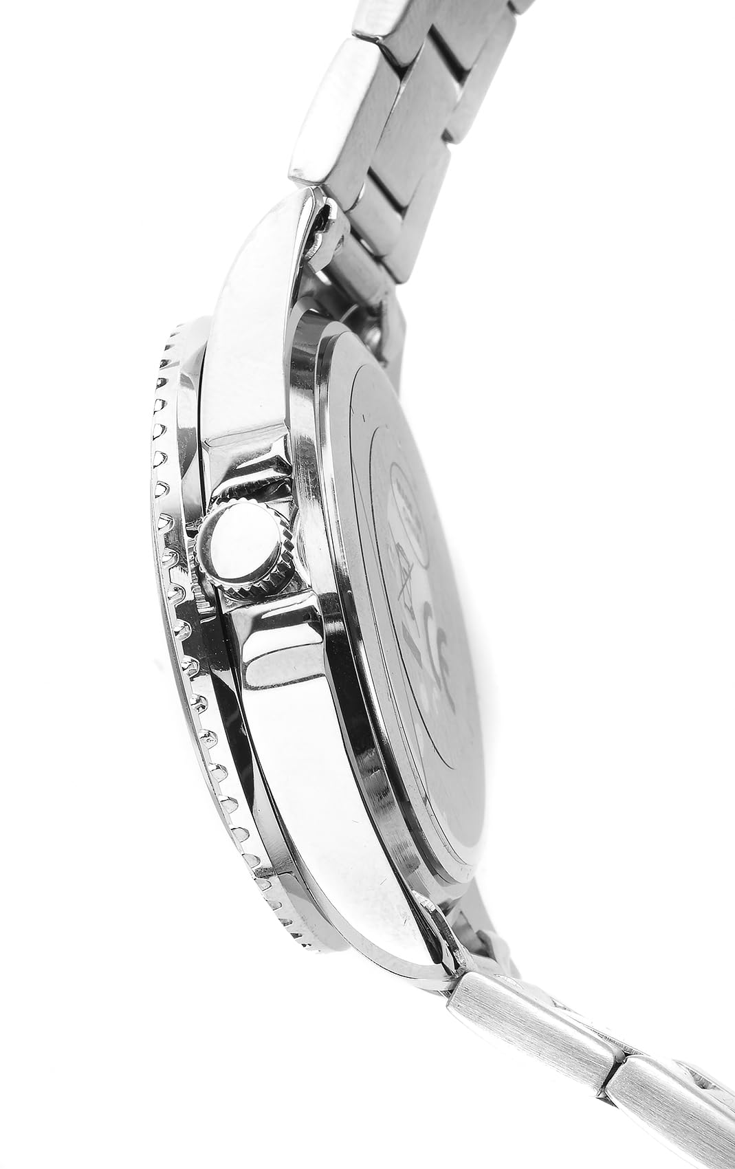 Orologio Ufficiale AC Milan Subacqueo Uomo P-MN445UNR | Quarzo 42mm Acciaio, Resistente 50m, Cinturino Gomma