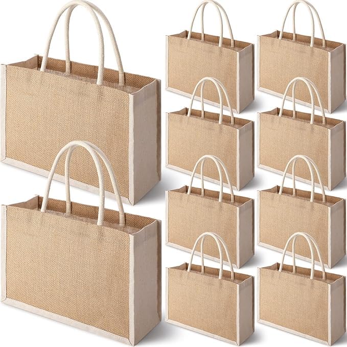 See full amazon price history chart for DESHKARI Handmaker Return Gifts Jute Bag Pack Of 10 For Wedding Bags, Birthday Bags,Ceremony Bags, Bridesmaids Bags 30X25X12Cm,Beige DESHKARI Handmaker Return Gifts Jute Bag Pack Of 10 For Wedding Bags, Birthday Bags,Ceremony Bags, Bridesmaids Bags 30X25X12Cm,Beige (B0CNGYBMHQ) Amazon Price History, Amazon Price Tracker